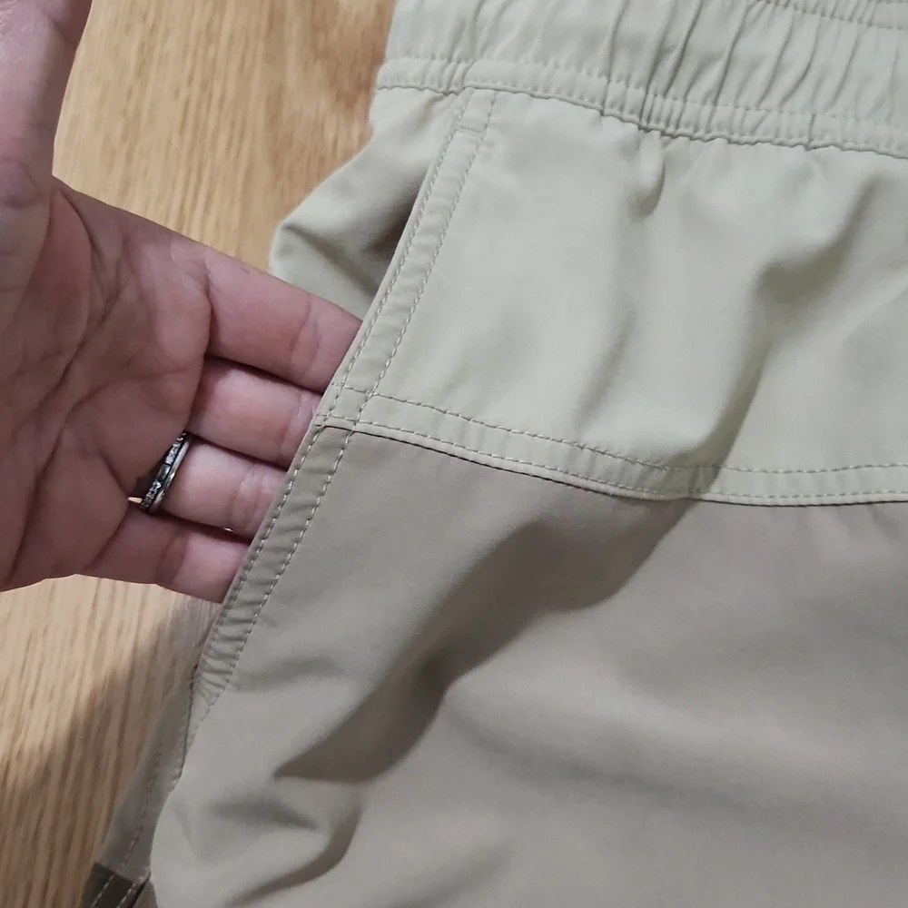Salty Crew Boardshorts Beacon 2 Elastic -Sand Size Small